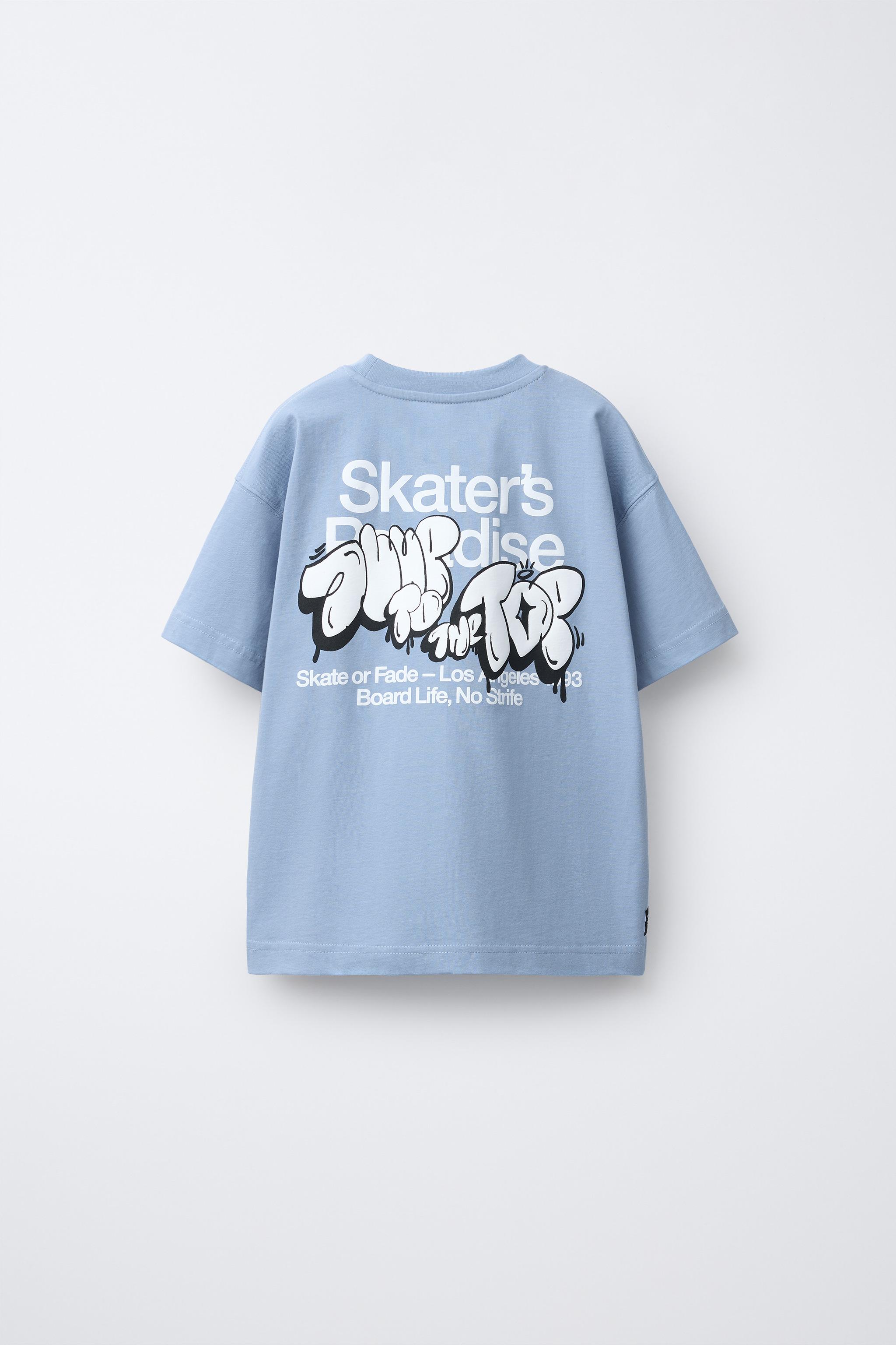 SKATE PRINT T-SHIRT